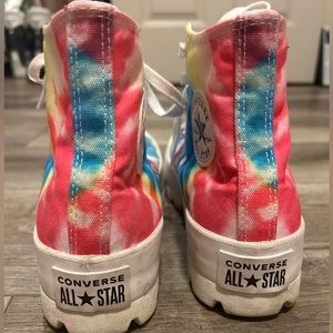 Limited Edition Women’s 8.5 TieDye Platform Converse